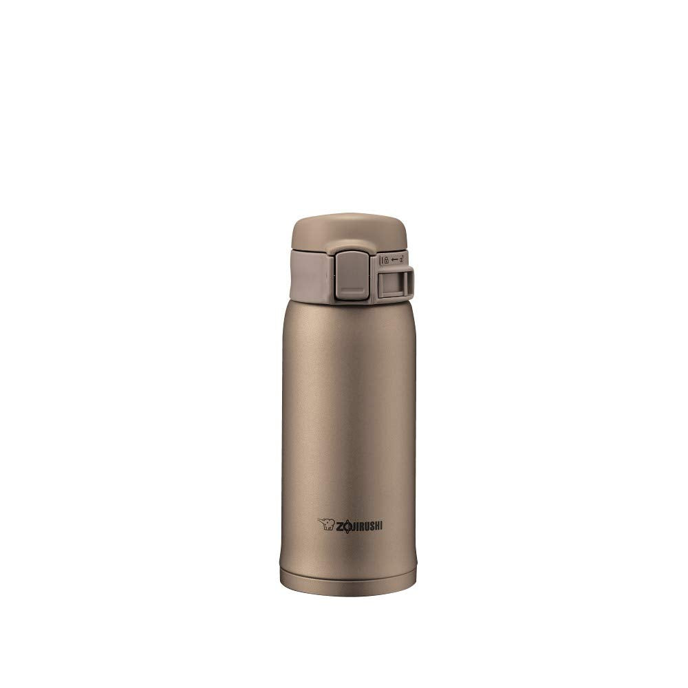 Zojirushi Beige Gold Mug Bottle 360ml Compact and Versatile Sm-Se36-Nz