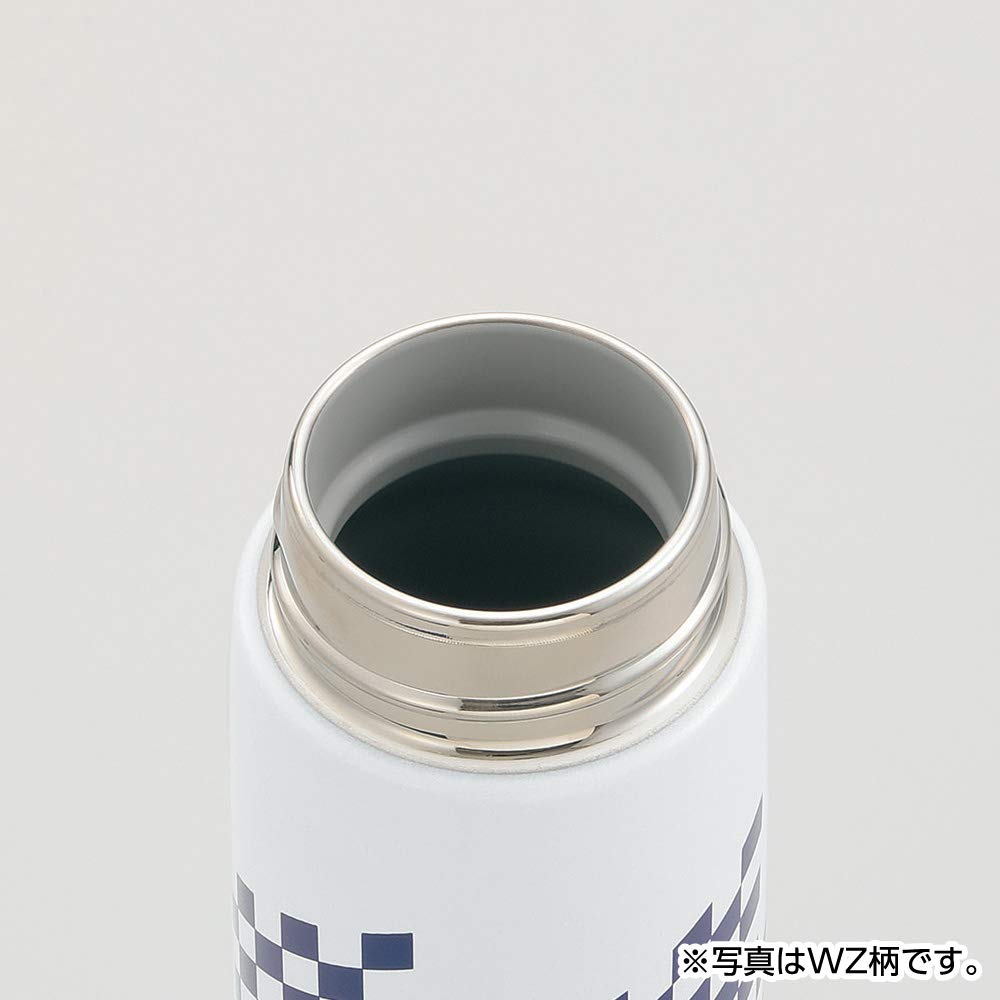 Zojirushi 480ml Ichimatsu Blue Screw Mug Bottle - Sm-Nae48Sa-Az