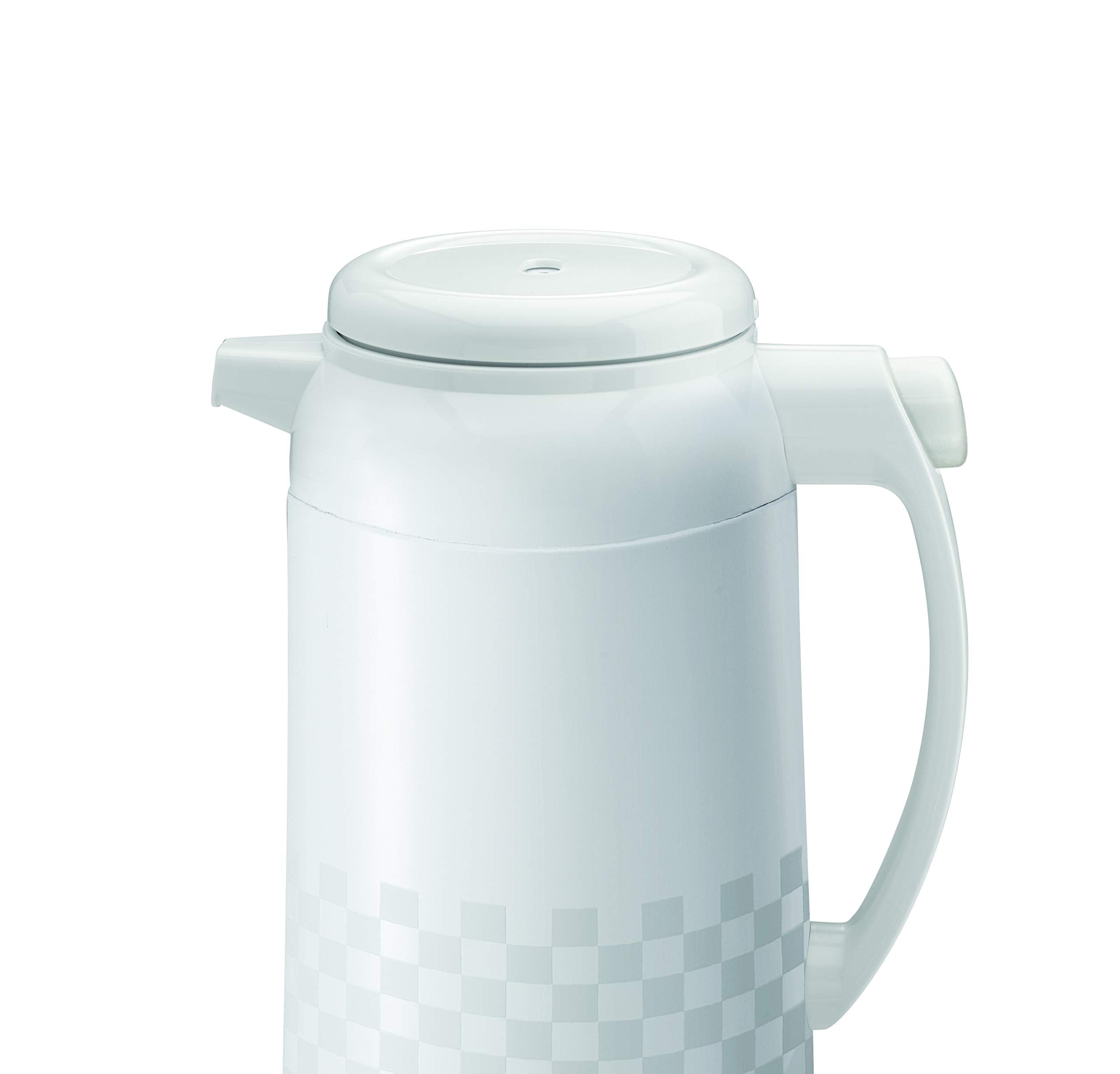 Zojirushi 1.0L Premium Thermal Carafe in Ichimatsu White