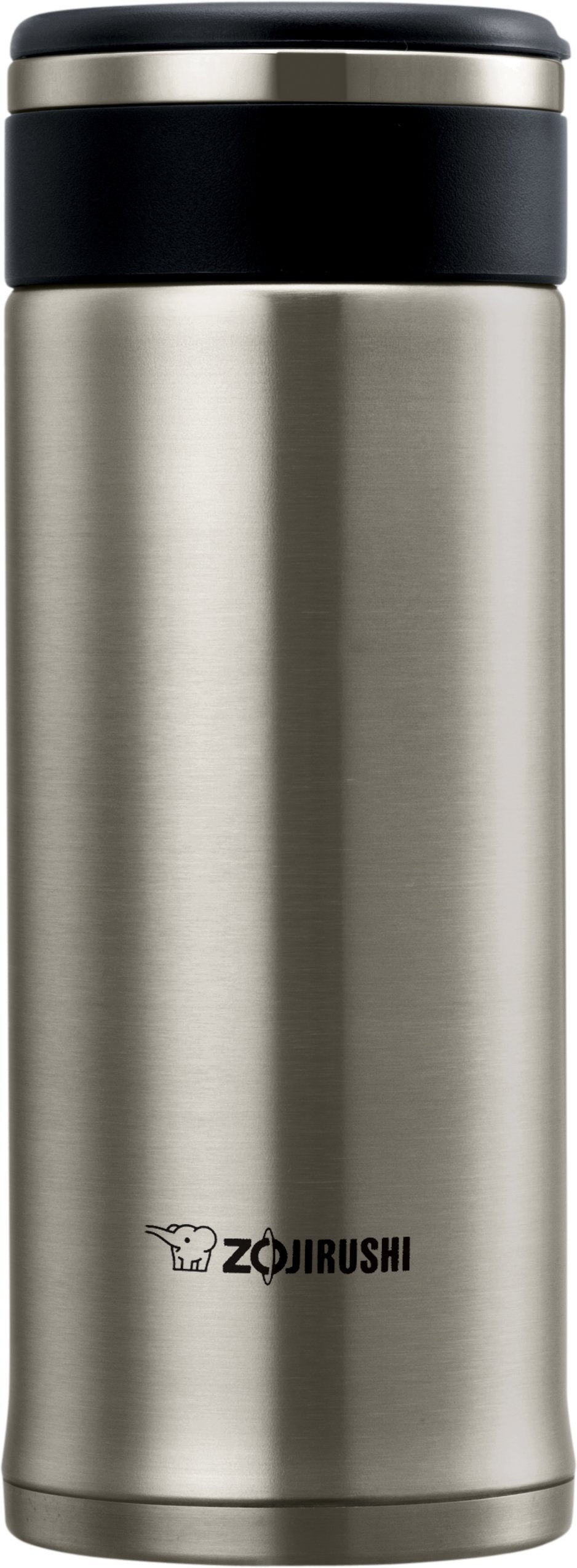 Zojirushi 12-Ounce Stainless Steel Travel Mug Durable 0.36-Liter Flask