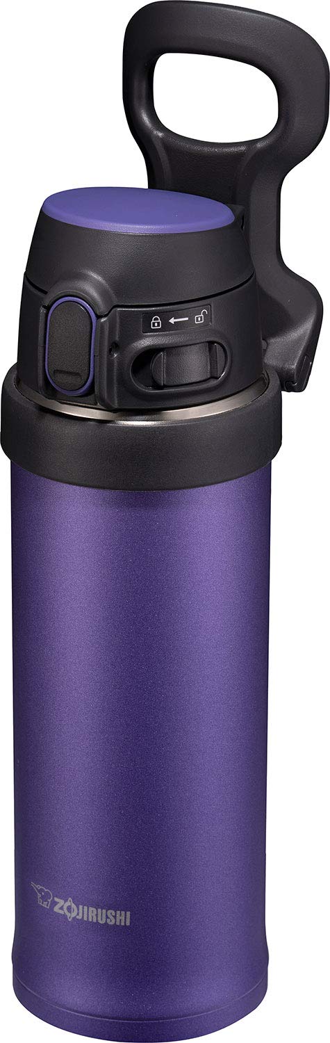 Zojirushi 16Oz Flip and Go Stainless Steel Mug in Dusk Purple