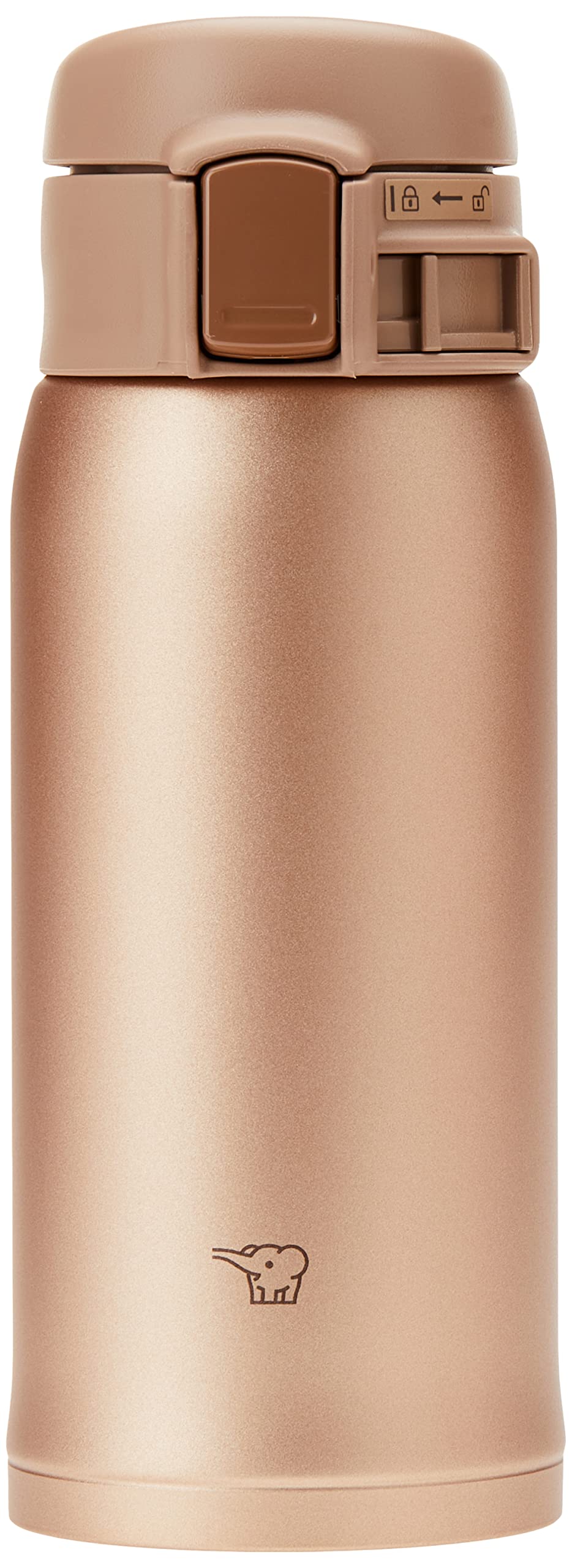 Zojirushi 12-Ounce Stainless Mug in Matte Gold - Compact and Durable