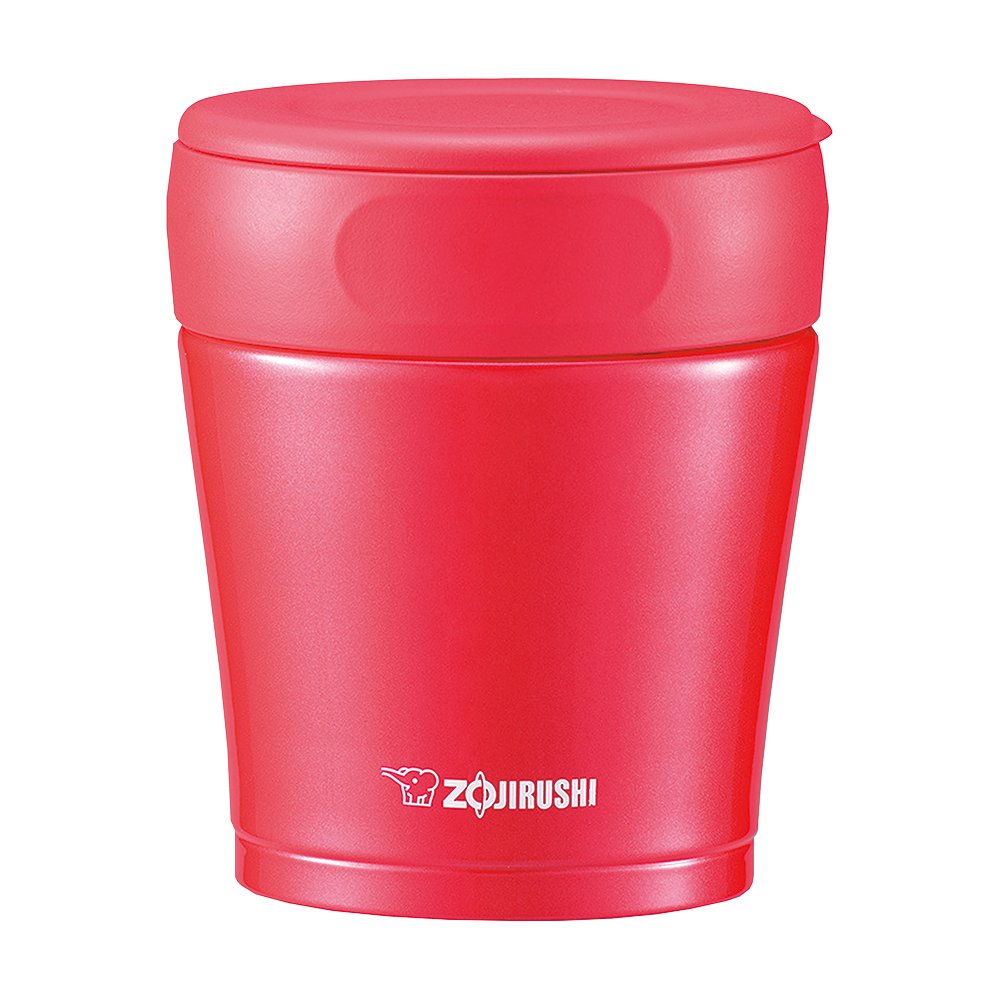 Zojirushi SW-GC26-RA Insulated Stainless Steel Food Jar 260ml Cherry Red