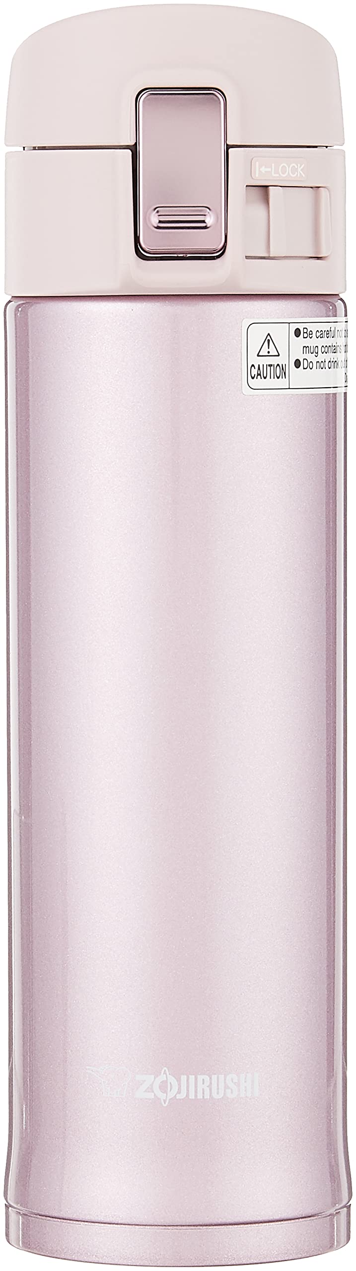 Zojirushi Corporation 16 Oz Stainless Steel Pink Mug - SM-KHE48PT