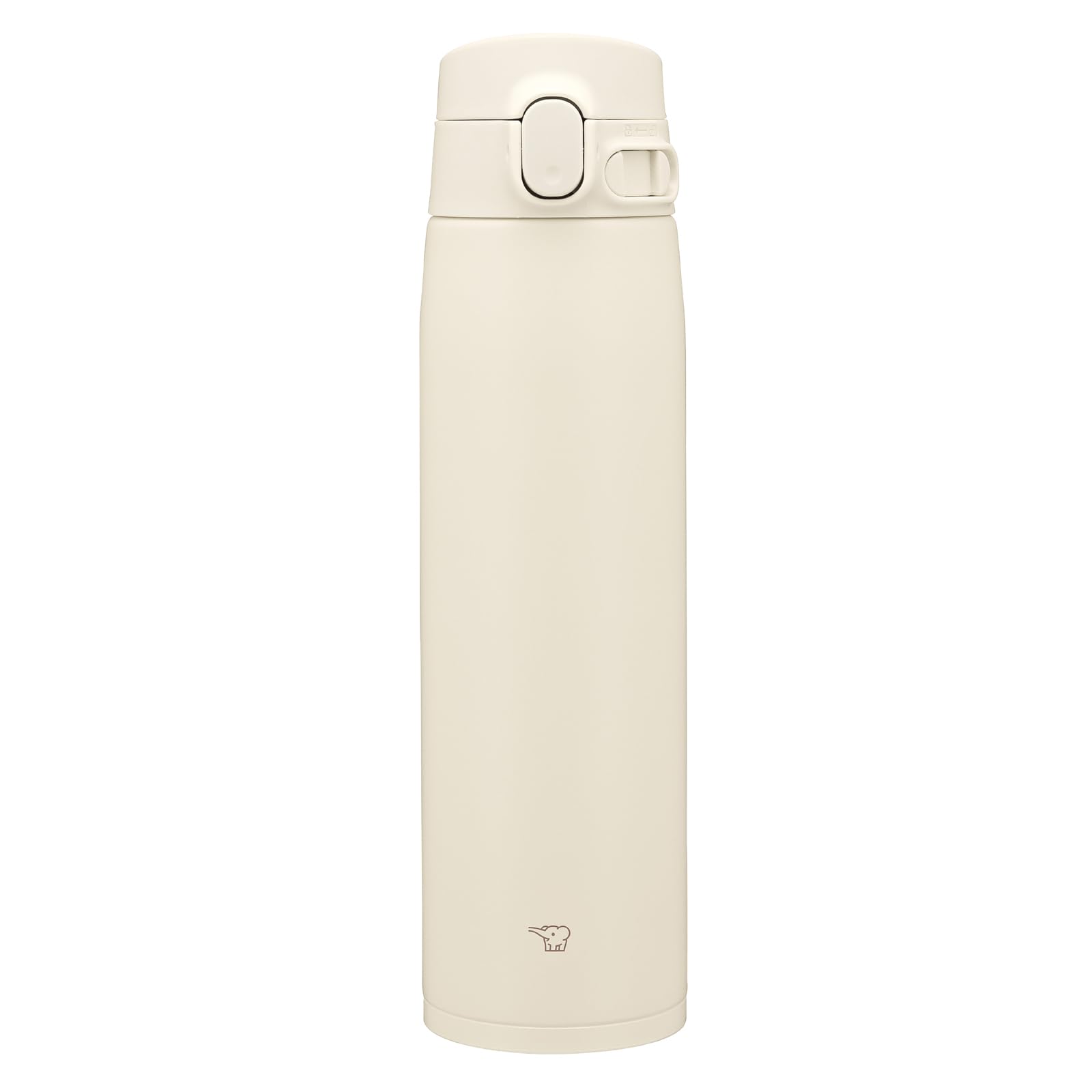 Zojirushi Large Capacity Stainless Steel Water Bottle 720ml One-Touch Sand Beige