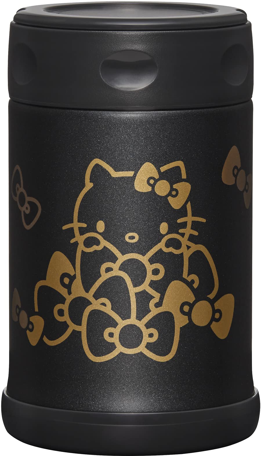 Zojirushi 17-Ounce Stainless Steel Food Jar Hello Kitty Collection Black