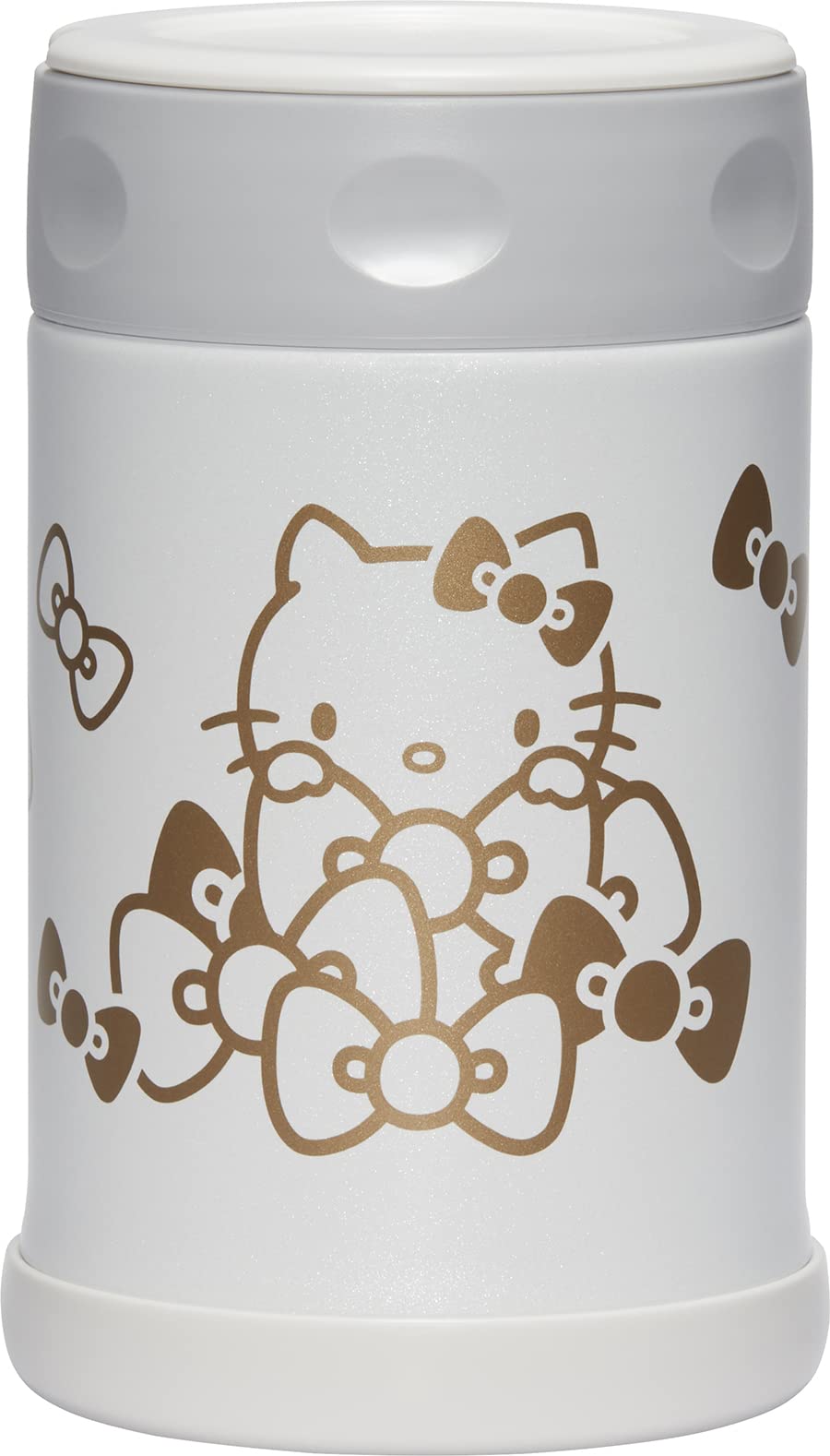 Zojirushi 17-Ounce Stainless Steel Food Jar from Hello Kitty Collection White