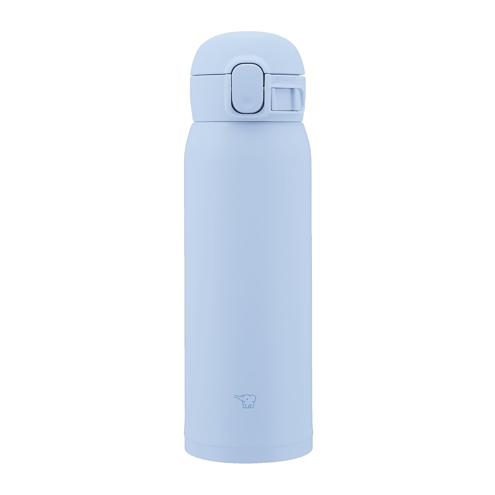 Zojirushi SM-WS48-AM Stainless Steel Water Bottle One-Touch 480ml Airy Blue