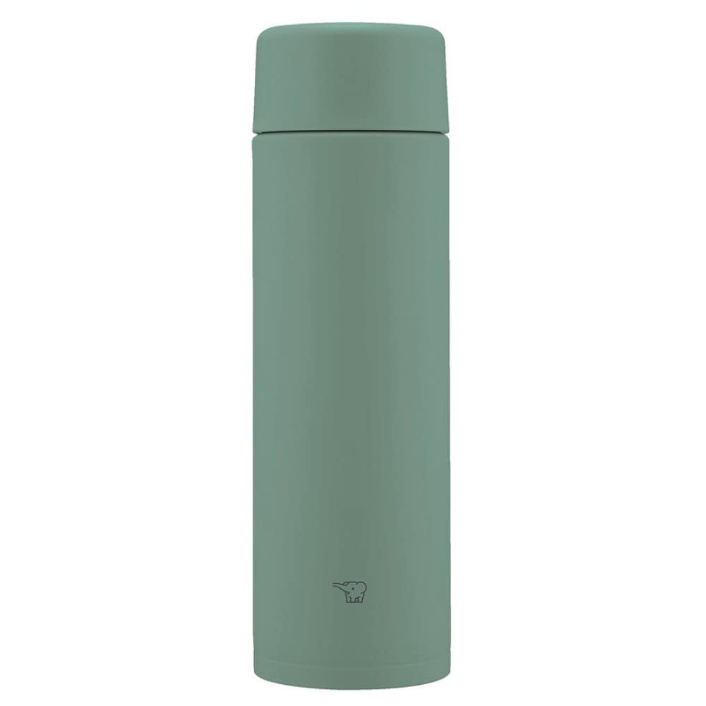 Zojirushi Stainless Steel Water Bottle 480ml Easy Clean Matte Green Mug SM-ZB48-GM