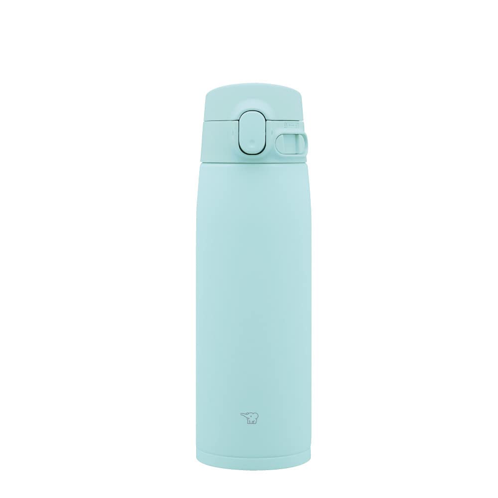 Zojirushi Large Capacity Stainless Steel Water Bottle 600ml Easy Clean Mint Blue SM-VA60-AM