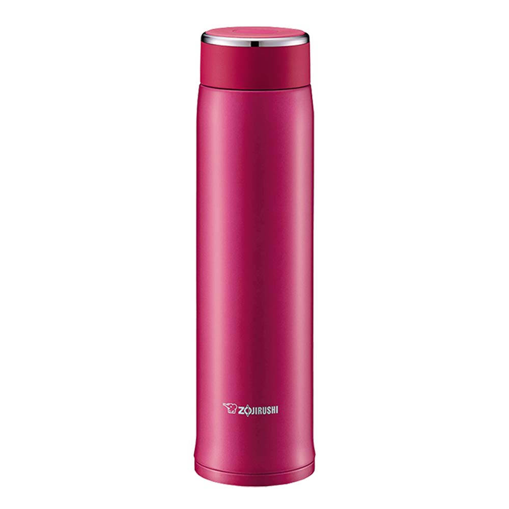 Zojirushi Stainless Steel Water Bottle Direct Drinking Mug 600ml Deep Cherry Pink