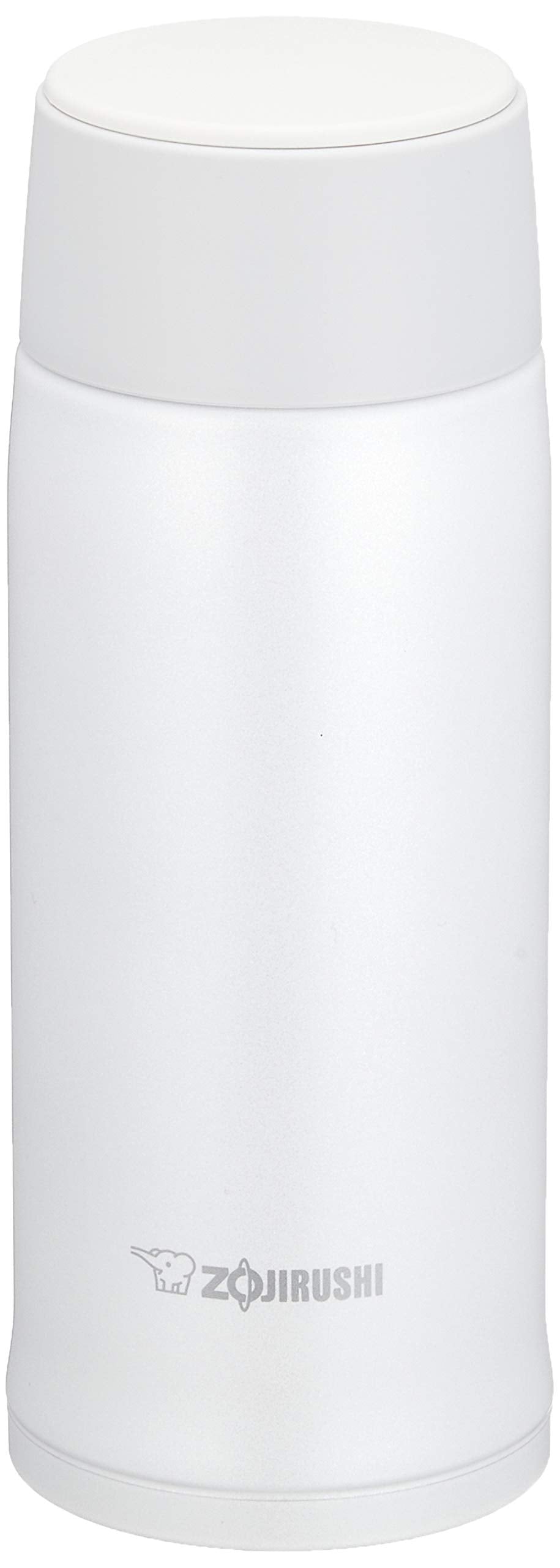 Zojirushi 360ml Lightweight Stainless Steel Insulated Water Bottle White Sm-Na36-Wa