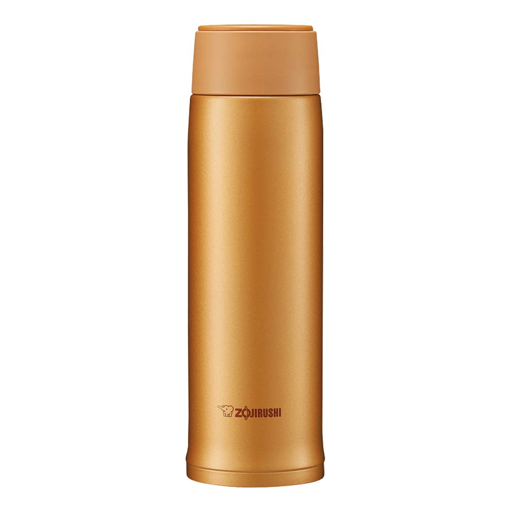 Zojirushi Honey Gold 480ml Stainless Steel Water Bottle Hot/Cold Insulation Lightweight