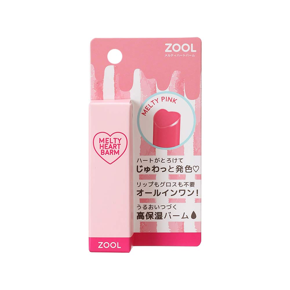 Zool Melty Heart Balm Zl-0002 Japan Melty Pink 1