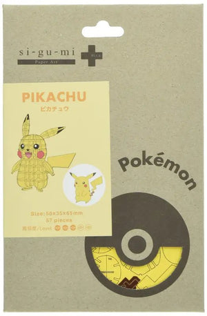 A - ZONE Paper Art Si - Gu - Mi Plus Pokemon Pikachu