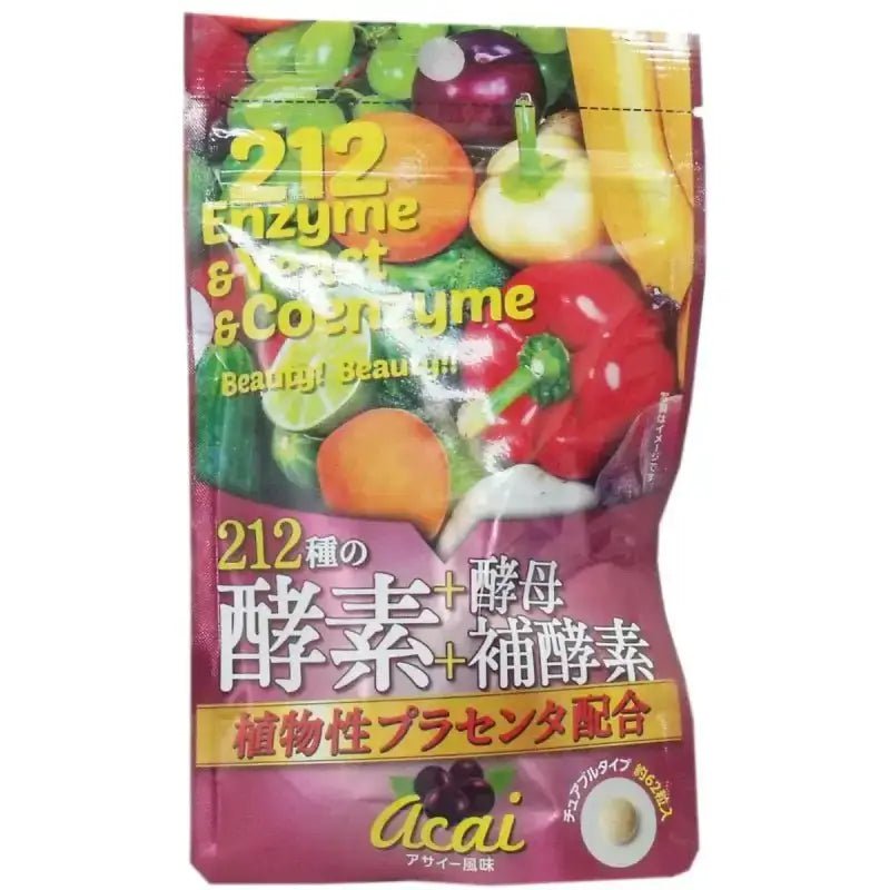 Acai - 212 Kinds of Enzyme 62 Tablets - YOYO JAPAN
