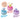 Close-up of Pokemon Poképeace Peaceful Doll Hearts Galore Piplup, PVC material, featuring a clear heart accent
