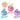 Pokemon Poképeace Peaceful Doll Hearts Galore Piplup, Mini Figure, swaying motion, ideal for desk decor