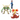 Pokemon Scale World Calem & Chesnaught & Delphox, 1/20 Scale, detailed figures ideal for display