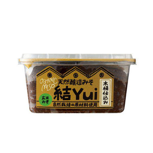 Adachi Barrel Aged Miso Yui Organic Brown Rice Miso Paste 450g - YOYO JAPAN