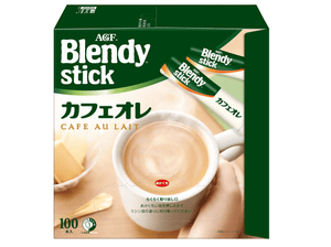 AGF Blendy Stick Cafe au Lait 100 Sticks
