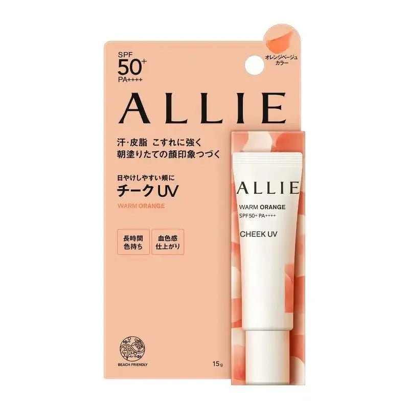 Allie Japan Chrono Beauty Color On Uv Cheek 02 15G (1Pc) - YOYO JAPAN