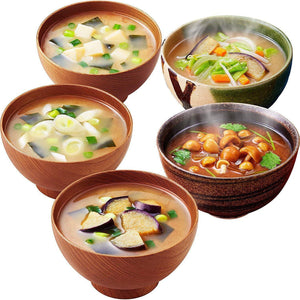 Amano Foods Freeze Dried Japanese Miso Soup Assortment II 10 Servings - YOYO JAPAN