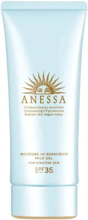 Anessa Moisture UV Mild Milk Sunscreen For Sensitive Skin SPF 35 PA+++ 60ml - YOYO JAPAN