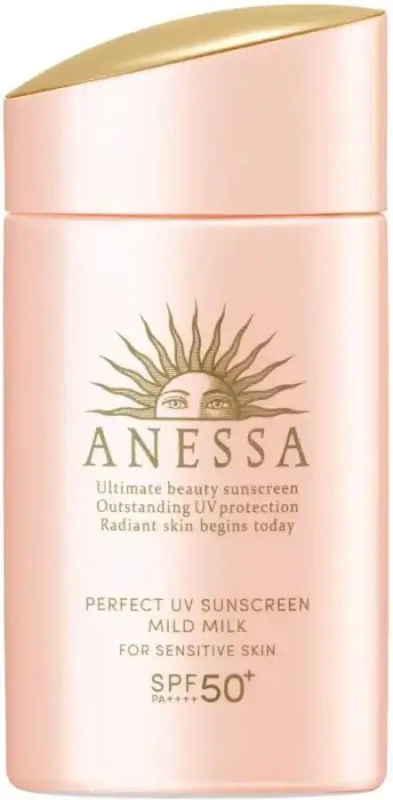 ANESSA Perfect UV Mild Milk N Sunscreen Fragrance Free 60mL SPF50+/PA++++ - YOYO JAPAN
