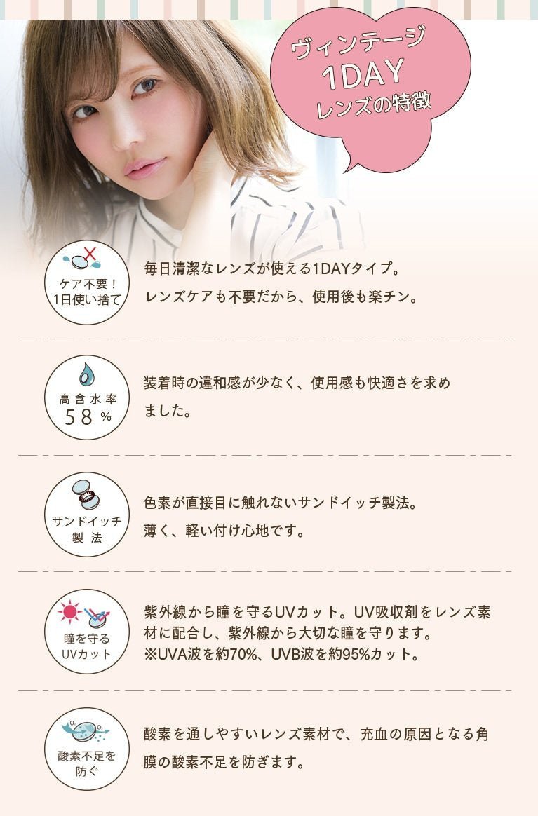 Angelcolor1Day Bambi Series 10Pcs Vintage Nude - 0.5 - Japan