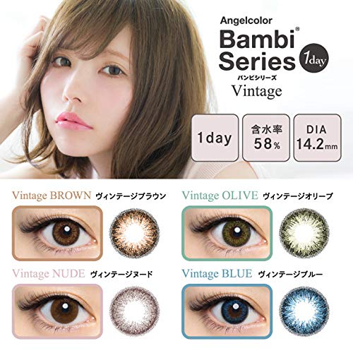Angelcolor1Day Bambi Series 10Pcs Vintage Nude - 2.5 Japan