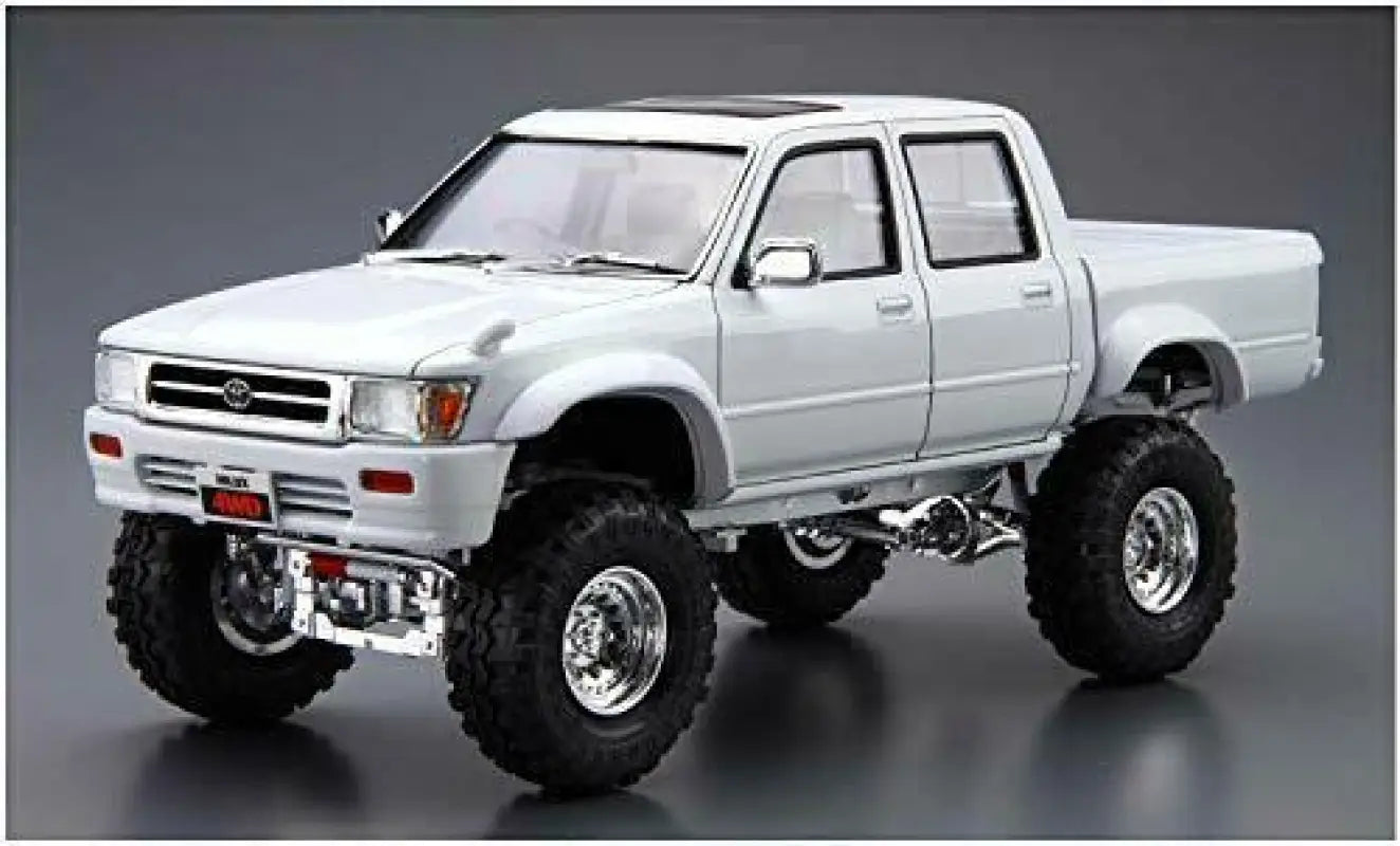 Aoshima 1/24 Toyota Ln107 Hilux Pickup Double Cab Lift Up 1994 Plastic Model Kit