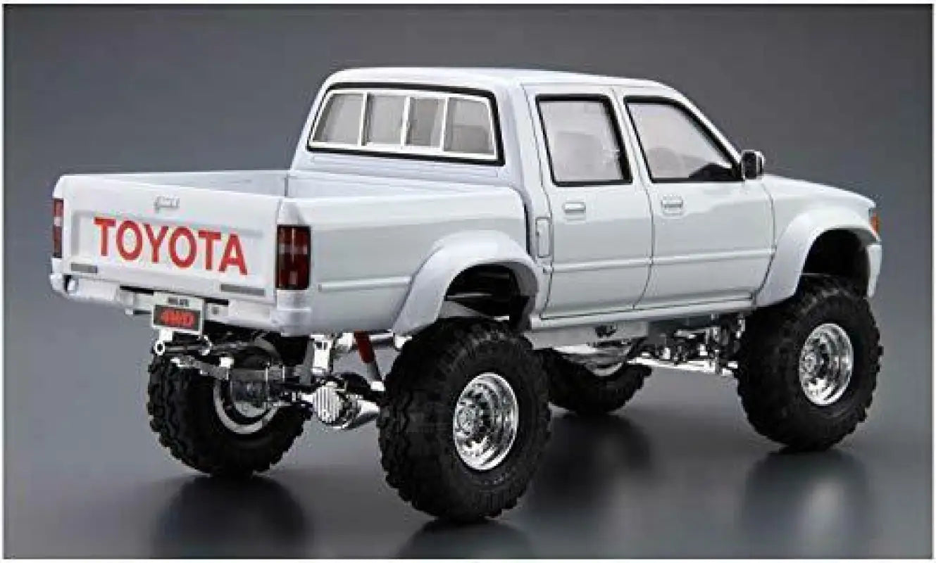 Aoshima 1/24 Toyota Ln107 Hilux Pickup Double Cab Lift Up 1994 Plastic Model Kit