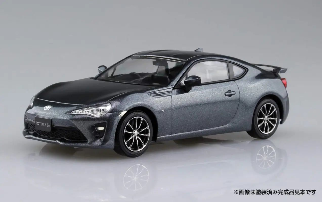 AOSHIMA 55977 Toyota 86 Dark Grey Metallic 1/32 Pre - Painted Snap - Fit Kit