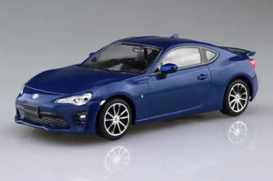 AOSHIMA 55984 Toyota 86 Azurite - Blue 1/32 Pre - Painted Snap - Fit Kit