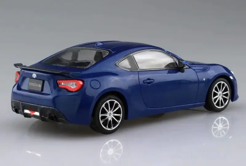AOSHIMA 55984 Toyota 86 Azurite - Blue 1/32 Pre - Painted Snap - Fit Kit