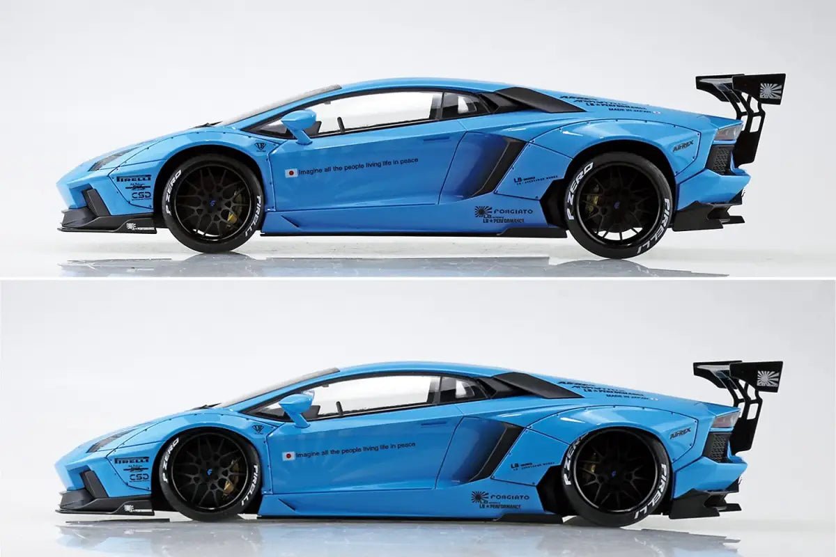 AOSHIMA Liberty Walk 1/24 No.16 Lamborghini Aventador Plastic Model