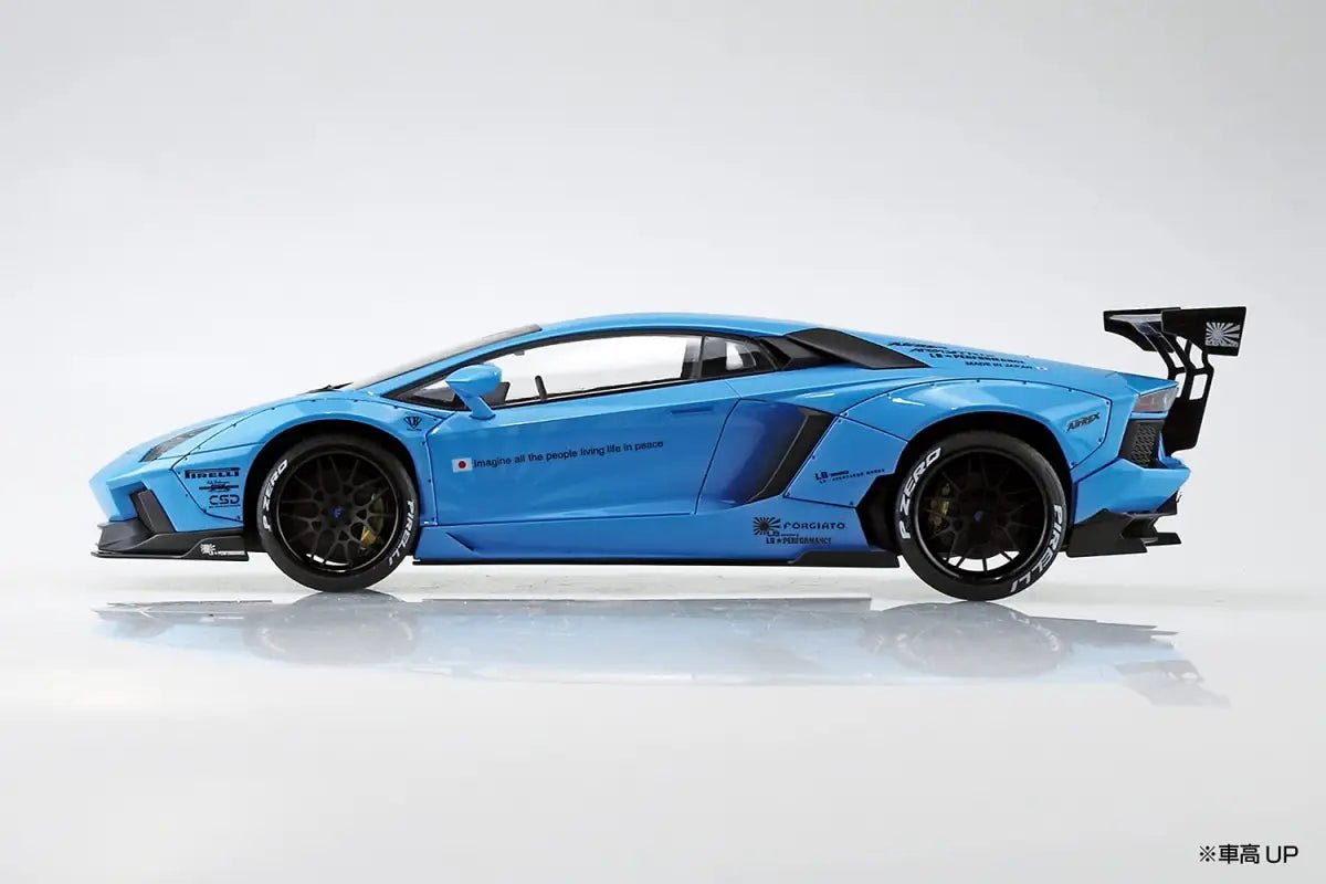 AOSHIMA Liberty Walk 1/24 No.16 Lamborghini Aventador Plastic Model