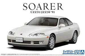 AOSHIMA The Model Car 1/24 Toyota Jzz30 Soarer 2.5Gt - Twinturbo L '91 Plastic Model