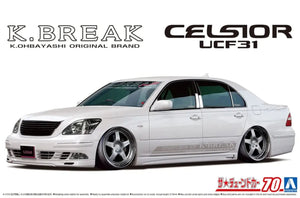 AOSHIMA The Tuned Car 1/24 K - Break Ucf31 Celsior '03 Toyota Plastic Model