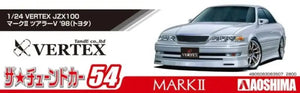 AOSHIMA The Tuned Car 1/24 Toyota Vertex Jzx100 Mark Ii Tourer V '98 Plastic Model