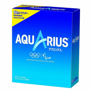 Aquarius Sports Drink Powder 48g × 5 Bags - YOYO JAPAN