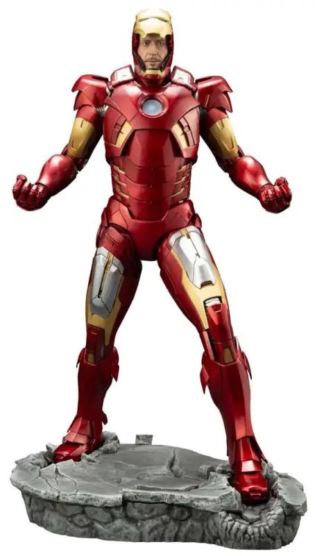Artfx Avengers Iron Man Mark 7 - Avengers - 1/6 Scale Pvc Painted Simple Assembly Figure Mk313