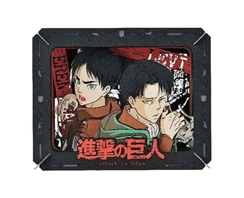 Attack On Titan Paper Theater (Eren And Levi)