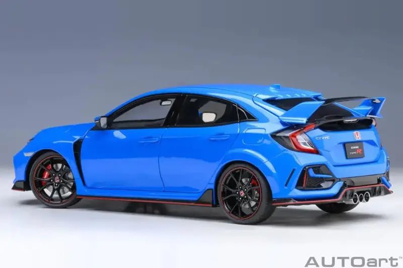 Autoart 1/18 Honda Civic Type R Fk8 2021 Racing Blue Pearl