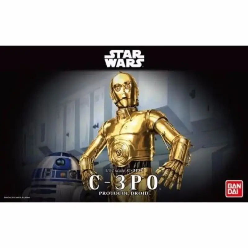 Bandai 1/12 C-3po Protocol Droid Model Kit Star Wars - Plastic