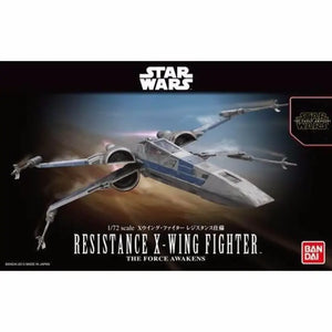 Bandai 1/72 Resistance X-wing Fighter The Force Awakens Model Kit Star Wars - Plastic