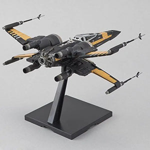 Bandai 1/72 Star Wars The Last Jedi Poe’s Boosted X-wing Fighter Model Kit - Plastic