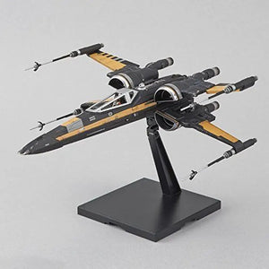 Bandai 1/72 Star Wars The Last Jedi Poe’s Boosted X-wing Fighter Model Kit - Plastic