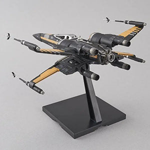 Bandai 1/72 Star Wars The Last Jedi Poe’s Boosted X-wing Fighter Model Kit - Plastic